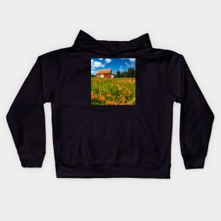 Old Barn in Cape Breton #2 Kids Hoodie